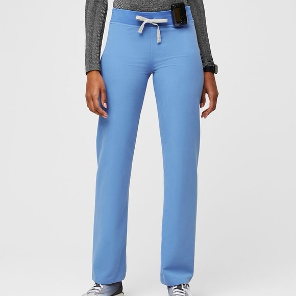 Figs Pants & Jumpsuits Figs Livingston Basic Scrub Pants Ceil Blue